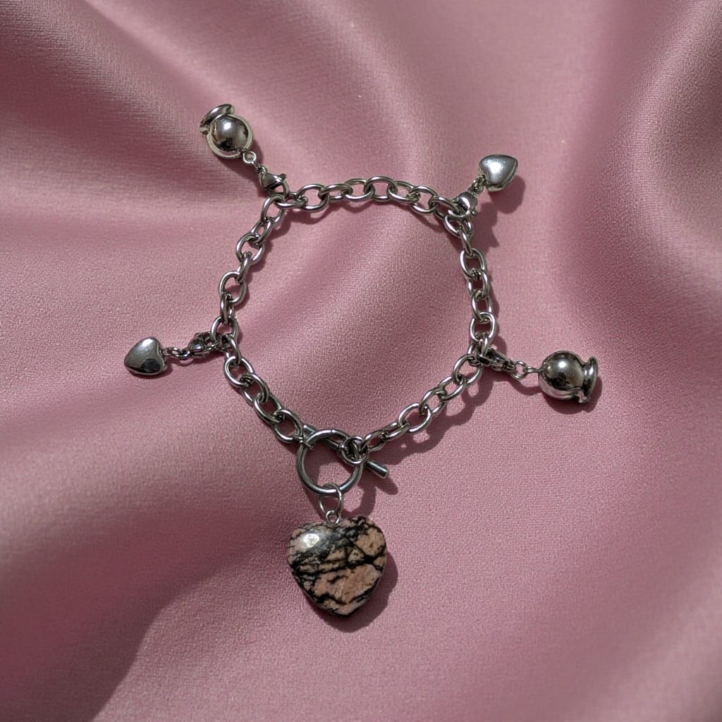BRACCIALE CON CHARM- OMBRA DI LUNA