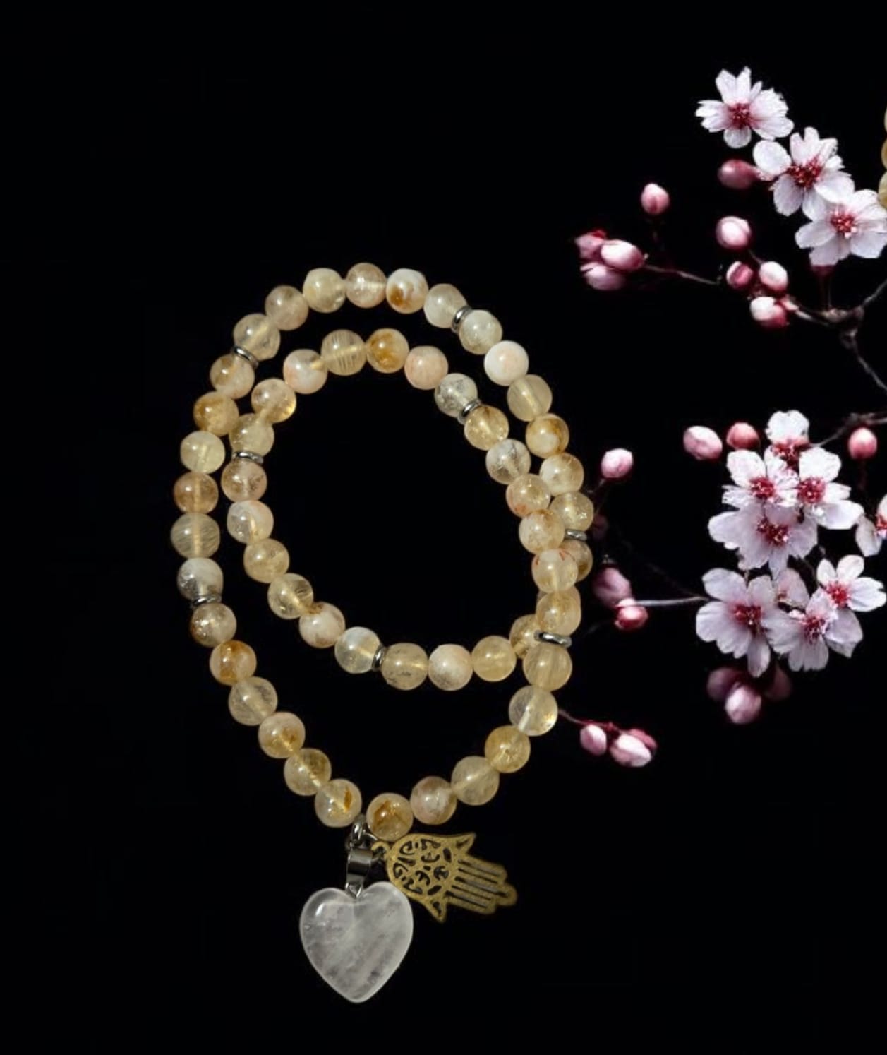 JAPA MALA "CUORE SOLARE"