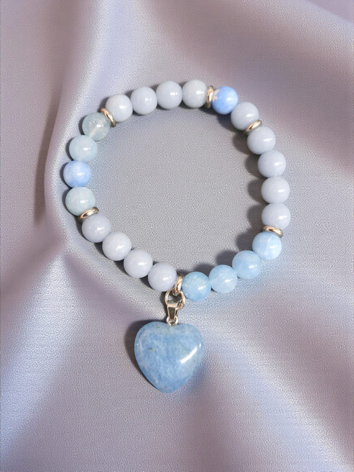 JAPA MALA BRACCIALE "CUORE DI PACE"